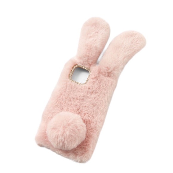 IPhone 7 or 8 case!  Bunny ears, diamond cut out for camera w/bow! New!  BUNDLE! - Picture 4 of 6